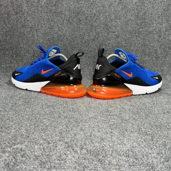 Nike Air Max 270 Shoes Men's 13 Racer Blue Orange Athletic Run Training Sneakers - Picture 6 of 11